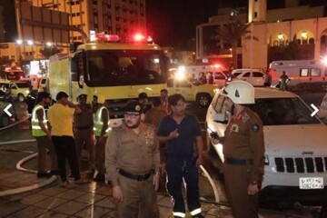 ۸ پاکستانی در آتش سوزی هتلی در مکه جان باختند