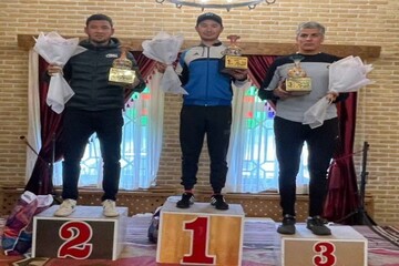 رکابزنان ایرانی در سومین دوره تور مرند- ارس سوم شدند