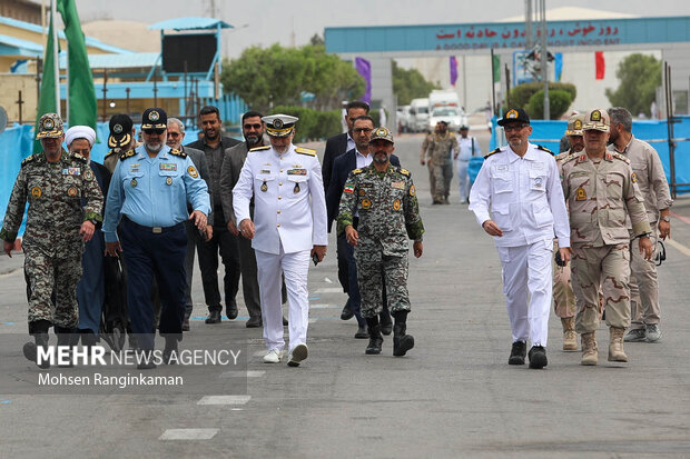 Welcoming ceremony of Navy’s 86th flotilla in Bandar Abbas