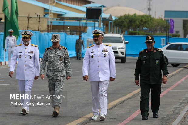 Welcoming ceremony of Navy’s 86th flotilla in Bandar Abbas