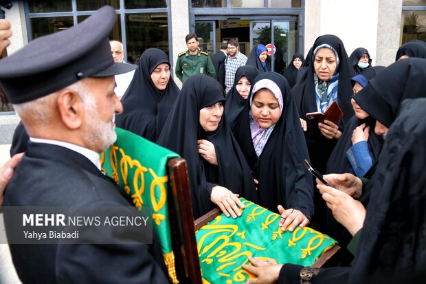 آئین استقبال از خادمان رضوی در کرمانشاه