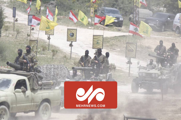 تصاویری از رزمایش نظامی حزب‌الله در جنوب لبنان
