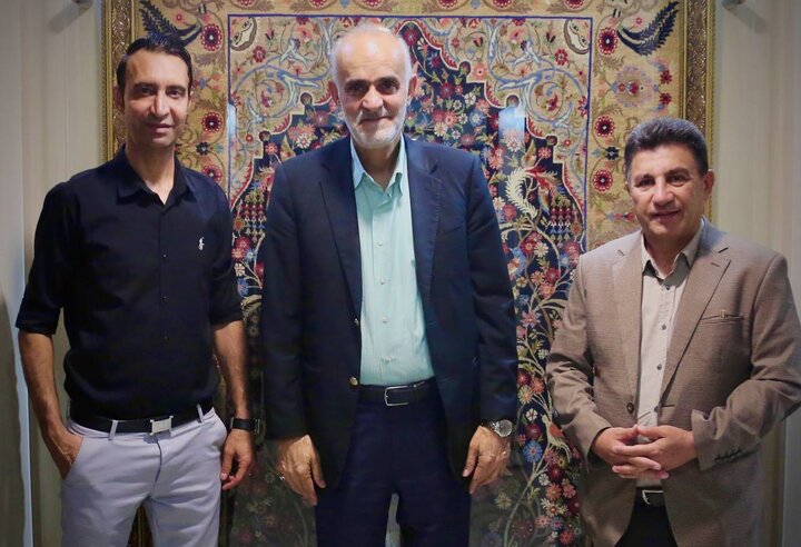 جلسه عنایتی با قلعه نویی و نایب رئیس فدراسیون فوتبال
