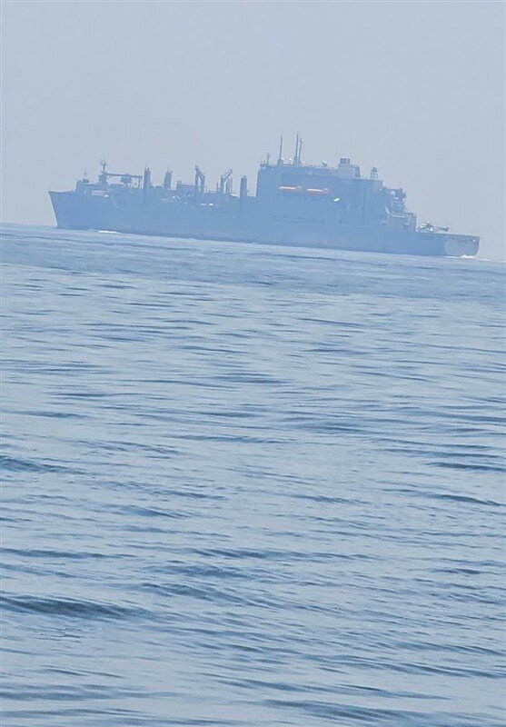 حرس الثورة الإسلامية ينشر صور  رصد سفينة "بول هاميلتون" الامريكية