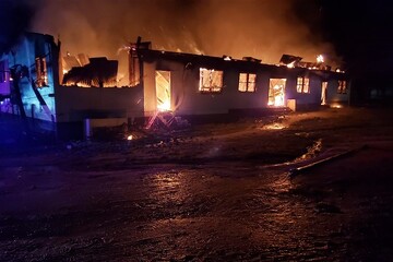 آتش‌سوزی هولناک در خوابگاه دانش‌آموزی در گویان؛ ۲۰نفر کشته شدند