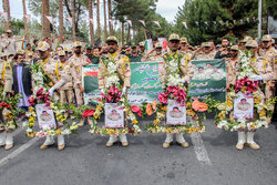 Şehit sınır muhafızları için cenaze töreni düzenlendi