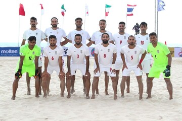 Iran beach football travels to S Arabia for world qualifiers