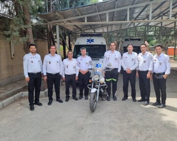 راه اندازی نخستین موتورآمبولانس در ملارد