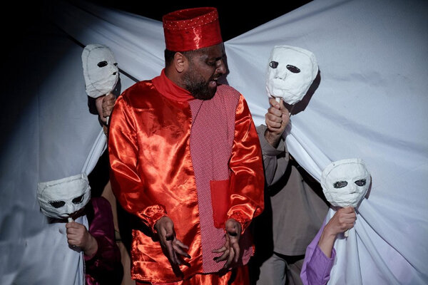 یک مجلس شبیهخوانی برای شکسپیر برپا است/ تقابل لیرشاه با سیاه!