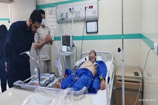 انتقال رئیس فدراسیون جودو به بیمارستان / تصاویر بستری میراسماعیلی 3