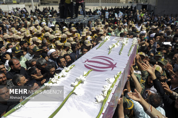 پیکر شهید مدافع حرم در رفسنجان تشییع می شود