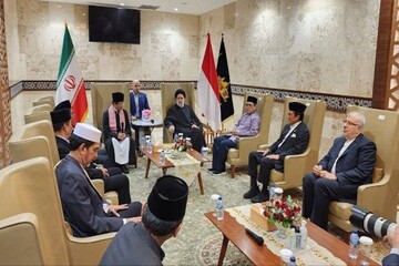 دیدار روسای سازمان‌های اسلامی اندونزی با رئیس‌جمهور