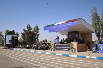 صبحگاه مشترک نیروهای مسلح استان سمنان برگزار شد