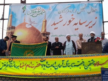 استقبال از کاروان «زیر سایه خورشید» در رودسر