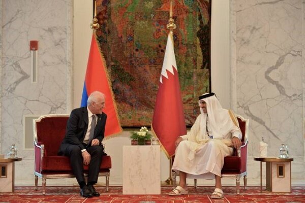 Ermenistan Cumhurbaşkanı, Katar Emiri ile görüştü Ermenistan Cumhurbaşkanı, Katar Emiri ile görüştü