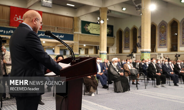 دیدار نمایندگان مجلس شورای اسلامی با رهبر معظم انقلاب اسلامی