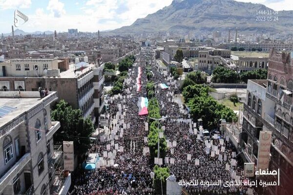 یمنی‌ها خواستار تحریم کالاهای آمریکایی شدند