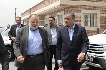 رئیس سازمان انرژی اتمی ایران وارد استان قزوین شد