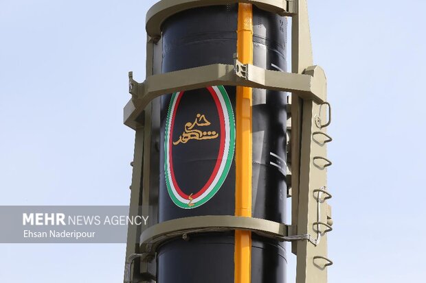 Unveiling of Khorramshahr4 missile in Iran