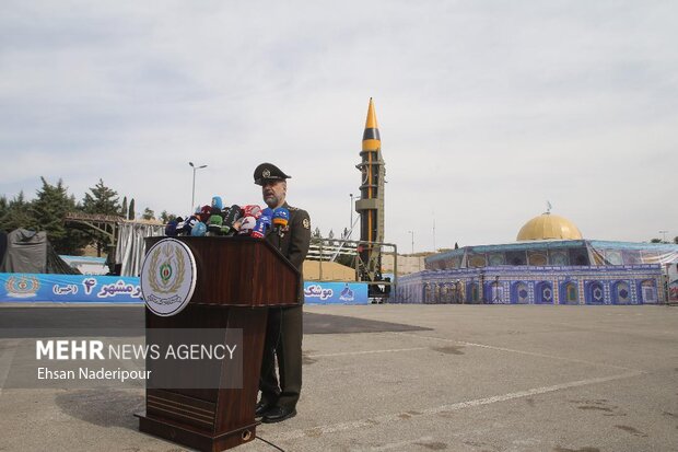 Unveiling of Khorramshahr4 missile in Iran