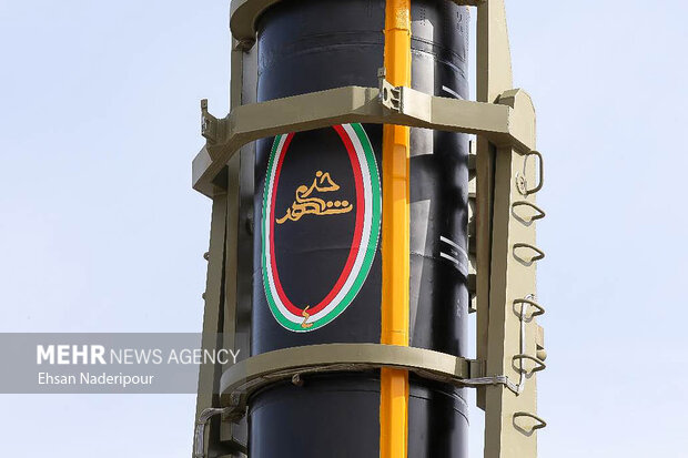 Unveiling of Khorramshahr4 missile in Iran