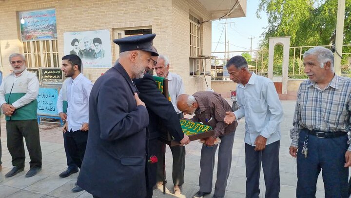 کاروان خادمین رضوی وارد گناوه شد