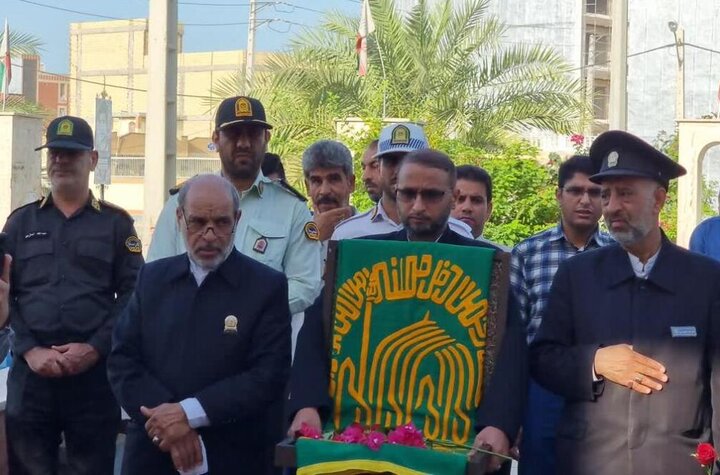 کاروان خادمین رضوی وارد گناوه شد