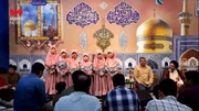 اجرای متفاوت گروه سرود دخترانه نورالمهدی در همدان