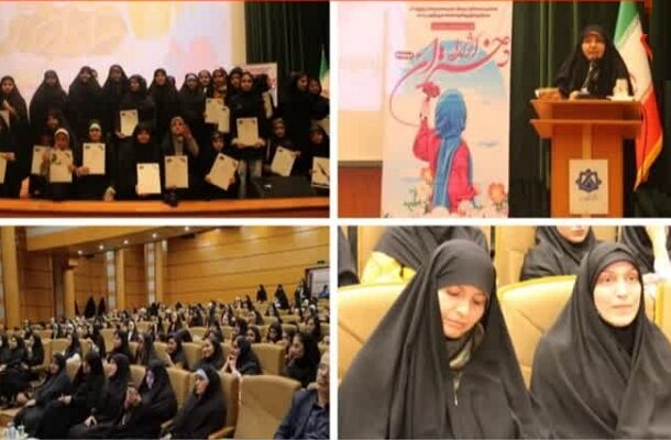 ۱۰۰ دختر تأثیرگذار استان بوشهر تجلیل شدند