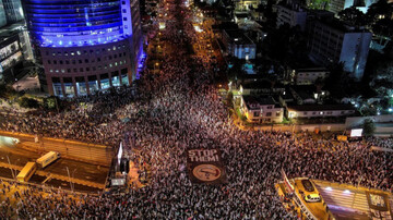Anti-Netanyahu protests held for 21st week