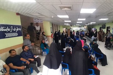 درمانگاه تخصصی جهادگران عرصه سلامت در خورموج برپا شد