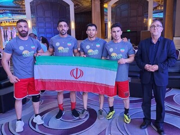 المنتخب الإيراني لتحدي اللياقة البدنية يحرز بطولة العالم في لبنان