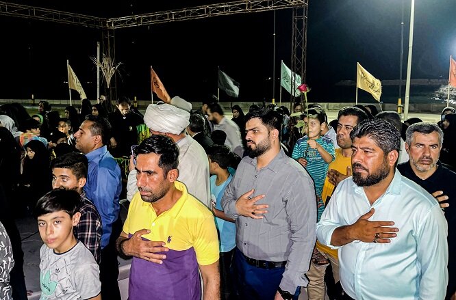 جشن زیر سایه خورشید در بندر شیرینو برگزار شد