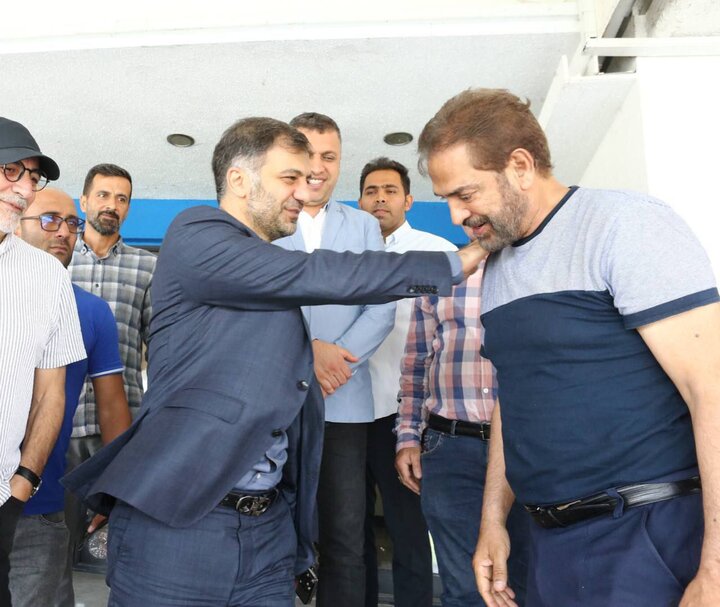 بازدید سرپرست استقلال از آکادمی باشگاه و دیدار با فیروز کریمی