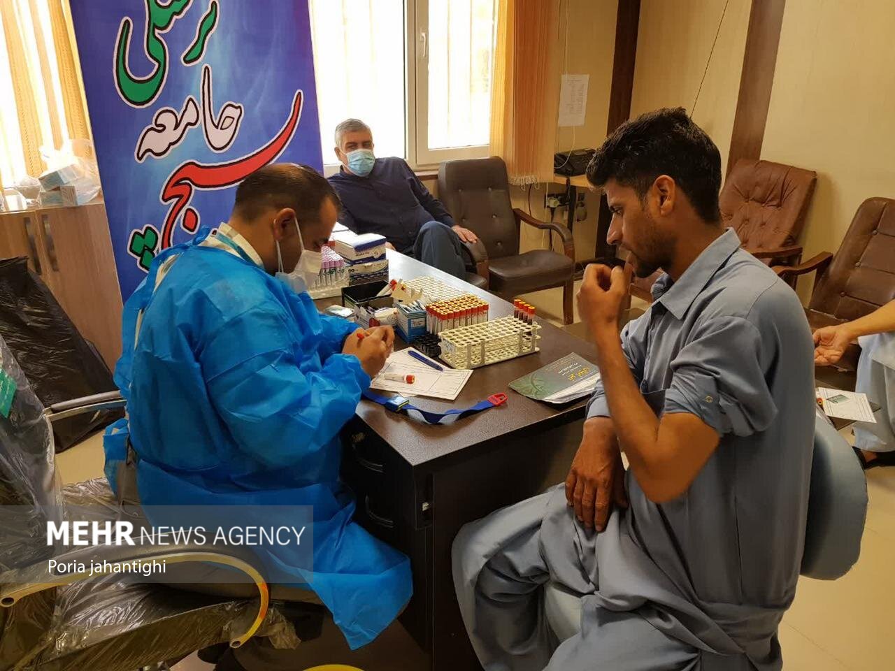ویزیت رایگان بسیج جامعه پزشکی سیستان و بلوچستان