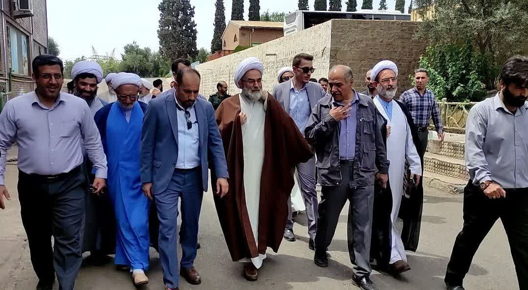 بدرقه کاروان پیاده حرم امام خمینی(ره) در لوشان