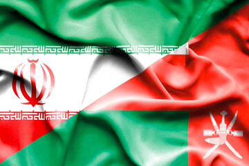 Iran, Oman flags