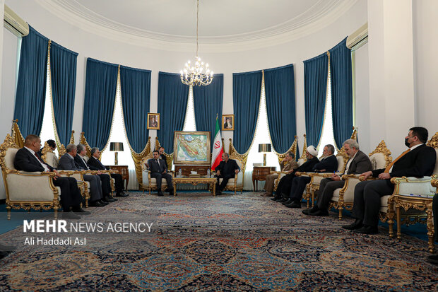تقرير مصور ... أمين المجلس الأعلى للأمن القومي الايراني يستقبل نظيره العراقي في طهران