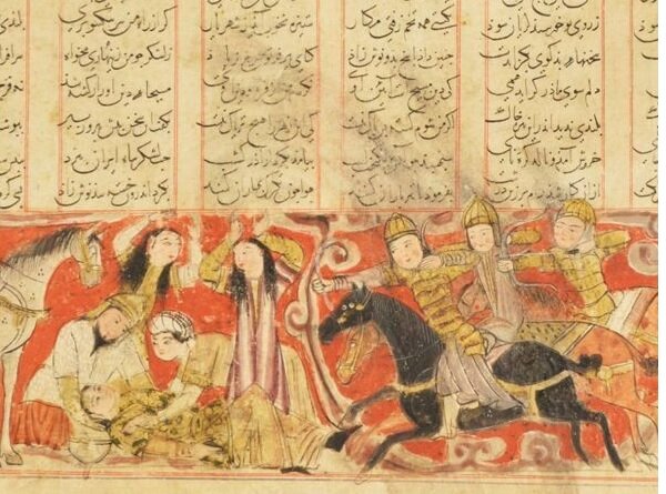 بررسی یک برگ شاهنامه که ۱۰۲ سال پیش از ایران خارج شده بود بررسی یک برگ شاهنامه که ۱۰۲ سال پیش از ایران خارج شده بود