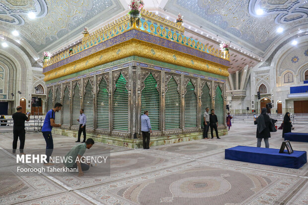 تجدید میثاق اساتید و طلاب حوزه های علمیه با امام راحل