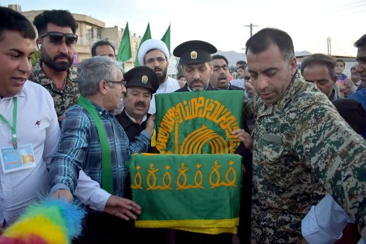 کاروان خادمان رضوی وارد بهاباد شد