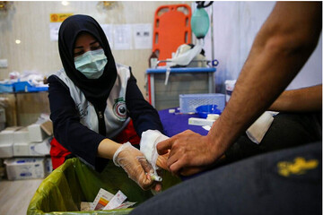 مراجعه روزانه ۳۵۰ زائر ایرانی به مراکز درمانی هلال احمر در عراق