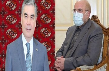 Iran's Ghalibaf meets Turkmen senior official Berdimuhamedov