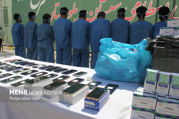  کشفیات پلیس سیستان و بلوچستان در اجرای طرح «رعد ۲»