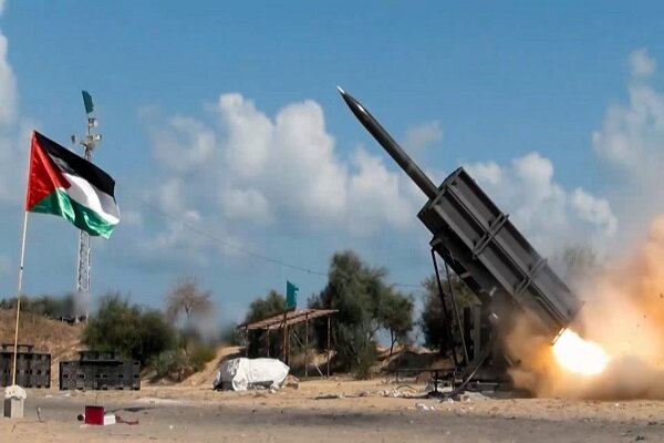 آزمایش جدید موشکی مقاومت فلسطین در سواحل غزه
