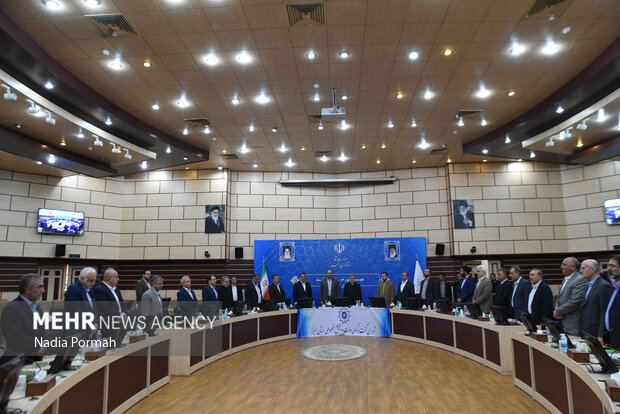 نشست خبری معاون اجرایی رییس جمهور در استانداری البرز