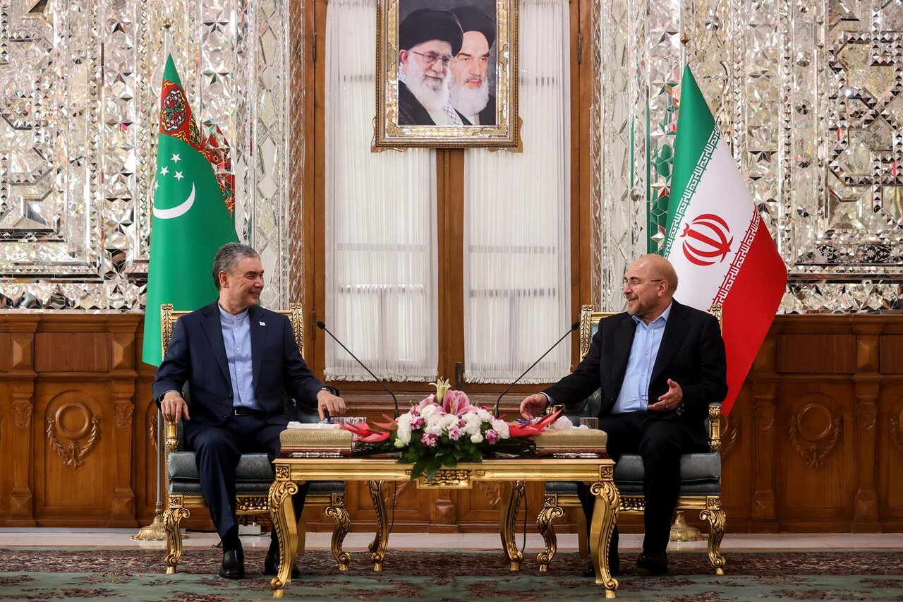 قاليباف: تجارة الترانزيت والطاقة فرص مهمة للتعاون بين ايران وتركمانستان