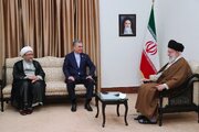 دیدار رئیس شورای مصلحت خلق ترکمنستان با رهبر معظم انقلاب اسلامی