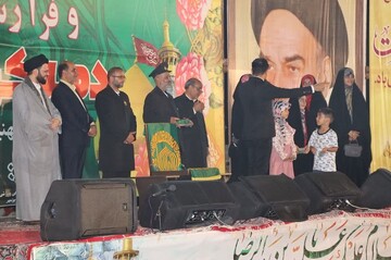 استان بوشهر در شب میلاد امام رضا(ع) سراسر نور و شادی شد