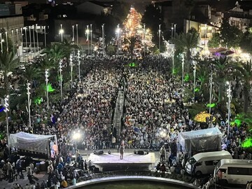 رشت غرق در نور و سرور در روز و شب میلاد امام رضا (ع)